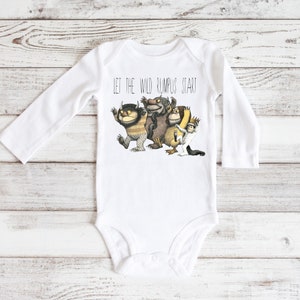 Let The Wild Rumpus Start Where The Wild Things Are Romper, Wild Ones Children's Shirt