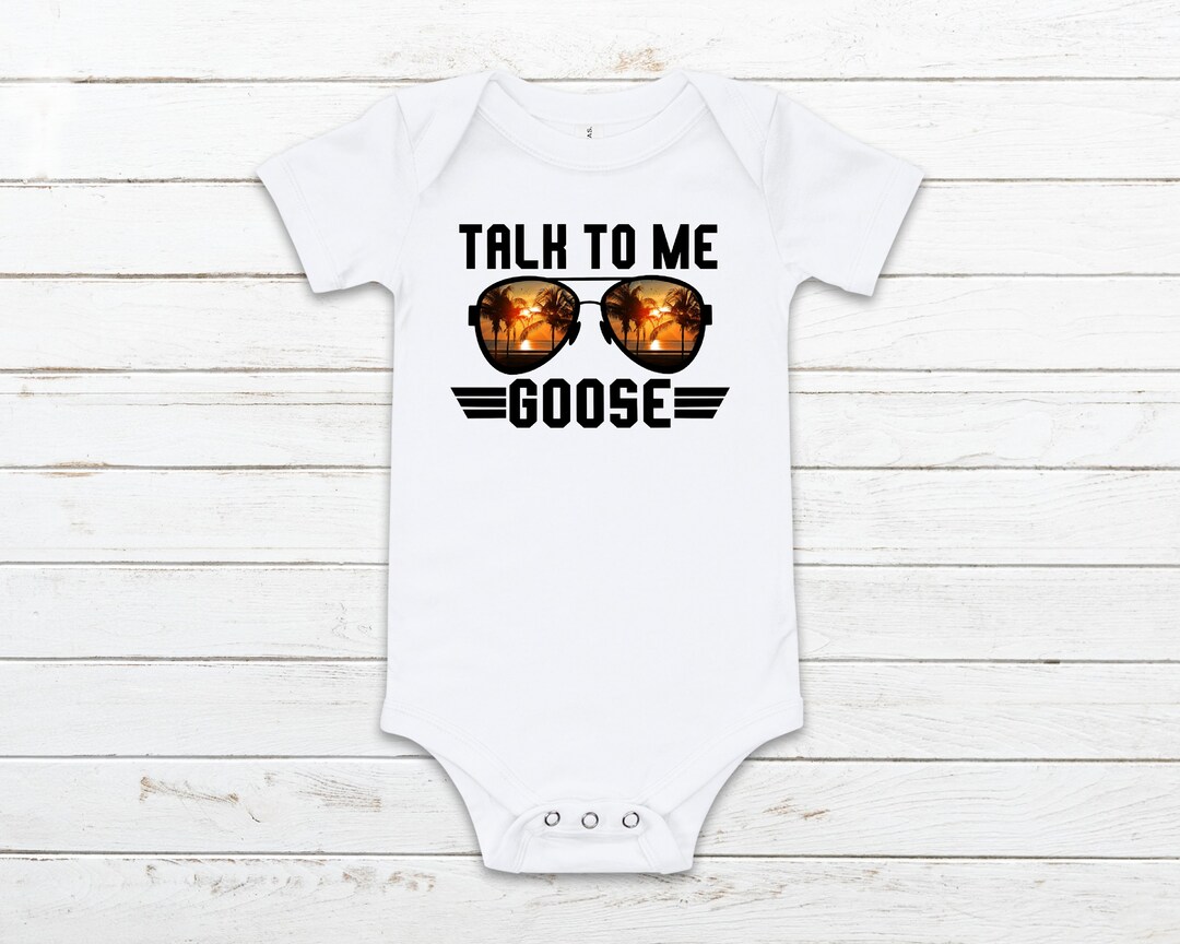 Talk to Me Goose Onesie Top Gun Inspired Onesie Top Gun Etsy UK