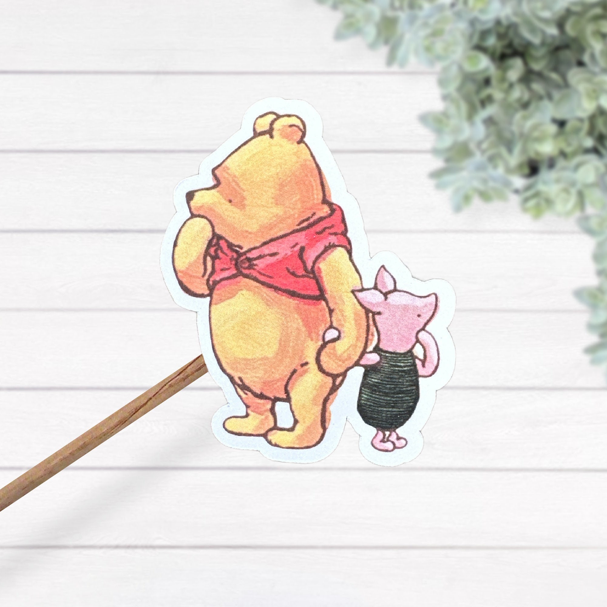 Holding hands pooh - Etsy México, image size:2000x2000