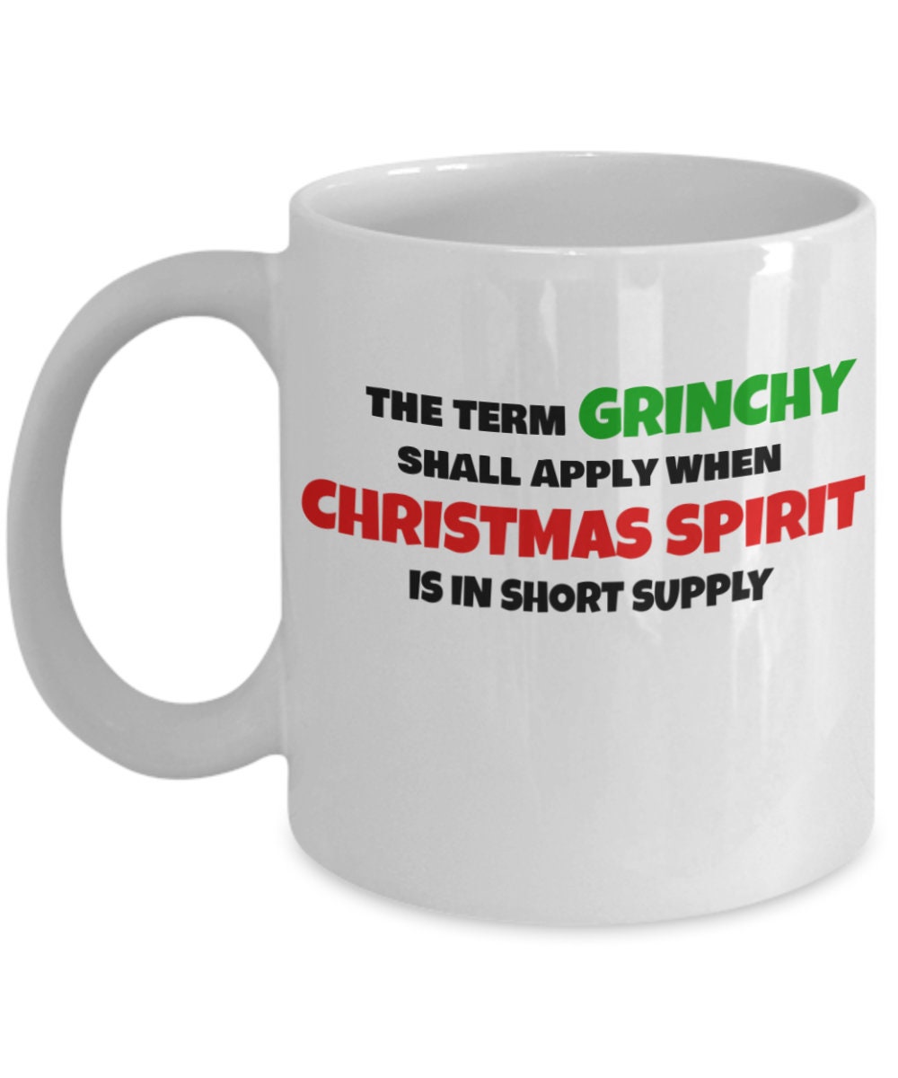 Merry F*cking Christmas The Grinch Who Stole Christmas Funny Cup Mug Tumbler