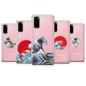 Japanese Wave Phone Case Kanagawa Great Waves Cover Gift fit for iPhone 16, 15, 14, 13, 12, fit Samsung S24fe, A16, A73, A54, fit Pixel 9, 8