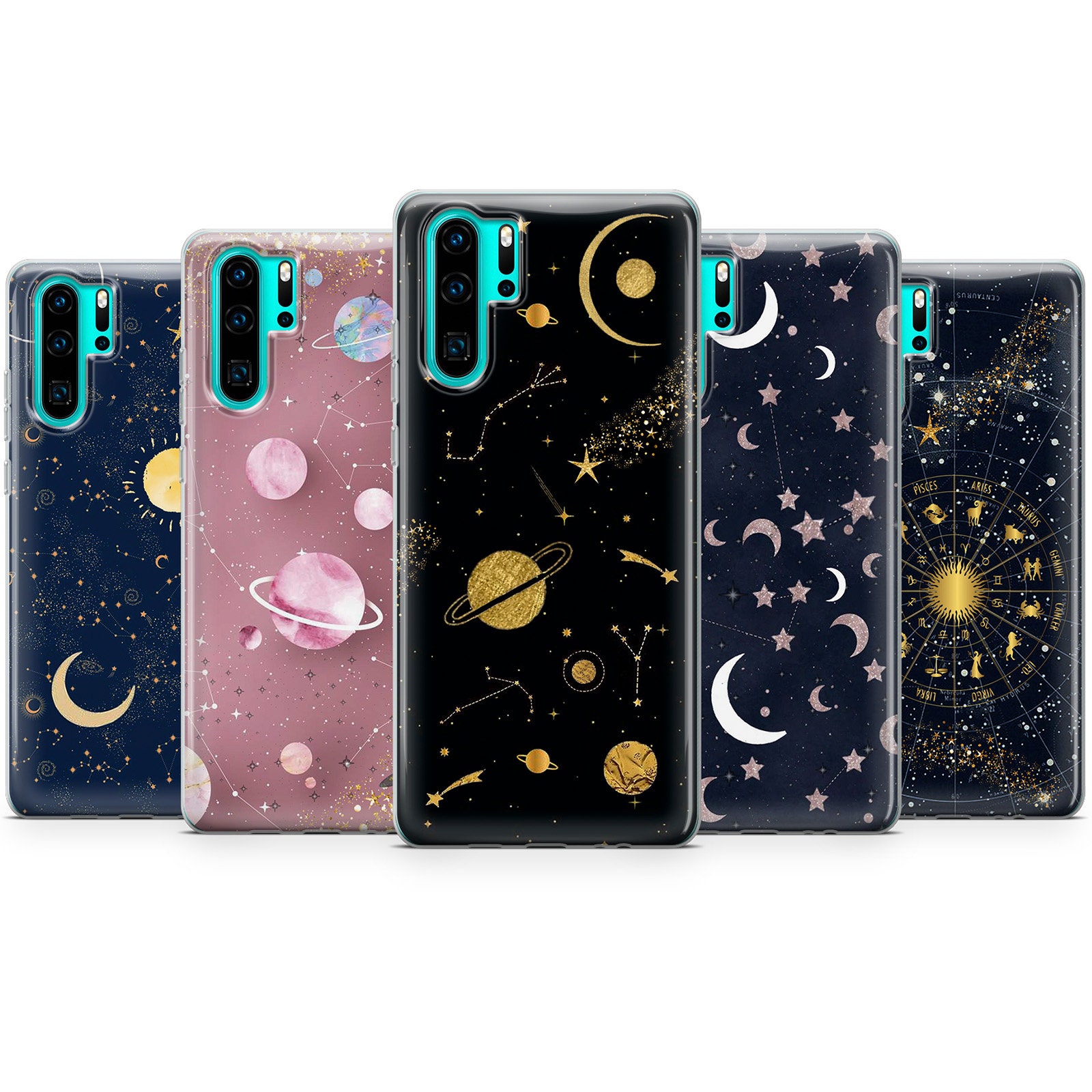 Ästhetische Herbst-Collage Hülle Für IPhone 15 Pro Max – Weiche TPU-Hülle Mit Kürbis-Design