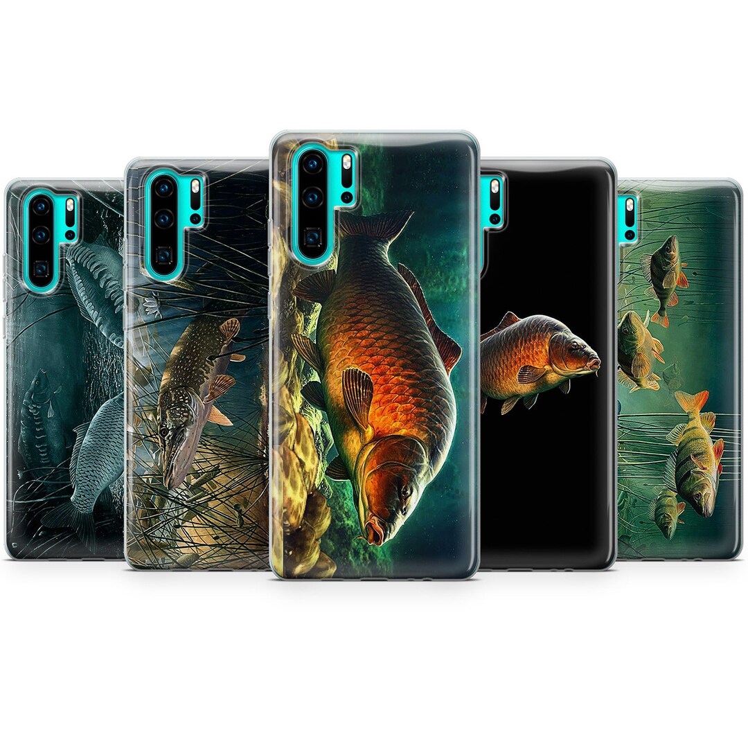 Carp FISHING Phone Case Feeding Mirror Cover Lake Rods Skin Rod Reel