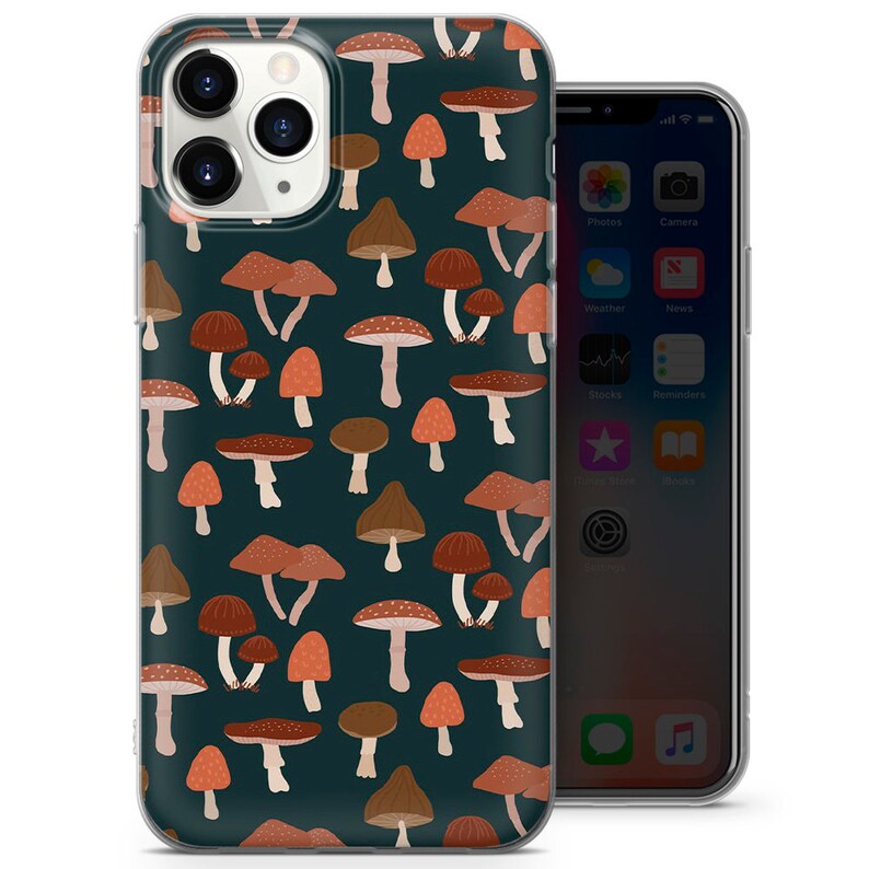 Aesthetic Mushroom phone case design