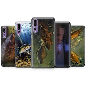 FISHING Karpfen Handyhülle Handyhülle Angelruten Spiegel Handyhülle Angeln Seeangeln Angelruten Handytasche passend für Google Pixel 9, 8, 7A, 7, 6, 6A Pro OnePlus 9 9Pro 10Pro, iPhone 16