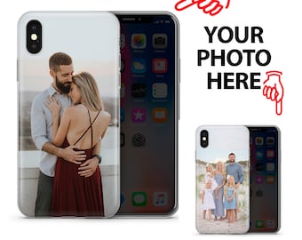 SPERSONALIZOWANE etui na telefon ze zdjęciem, pojedynczy kolaż zdjęć na etui, pasuje do Google Pixel 10, 9, 8, OnePlus 9 9Pro, 10Pro, iPhone 17, 16, Xiaomi 12