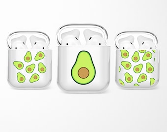 Earbud Case Avocado Airpod Case Silicone Airpods Case Avocado