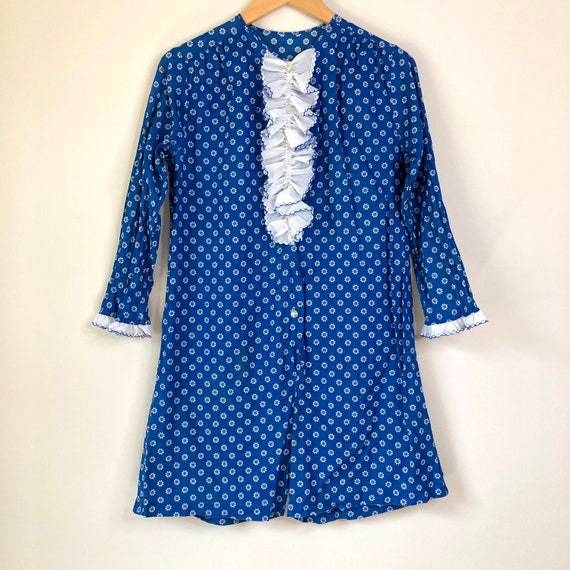 Vintage 1960’s Handmade Ruffled Playsuit
