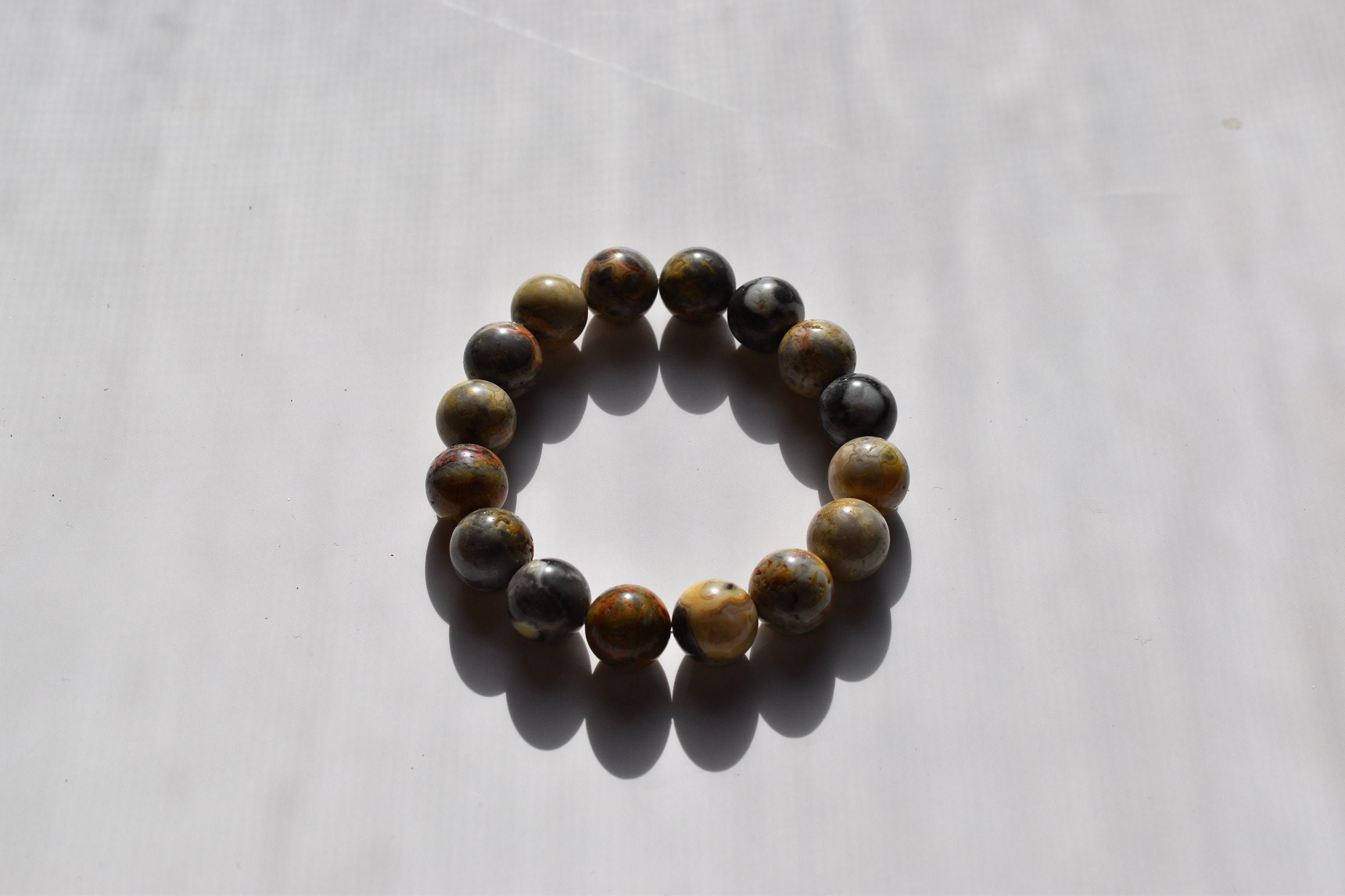 Bohemian Beaded Bracelet - Beautiful Jewelry, Retro Stacking Bracelet, Father's Day Gift