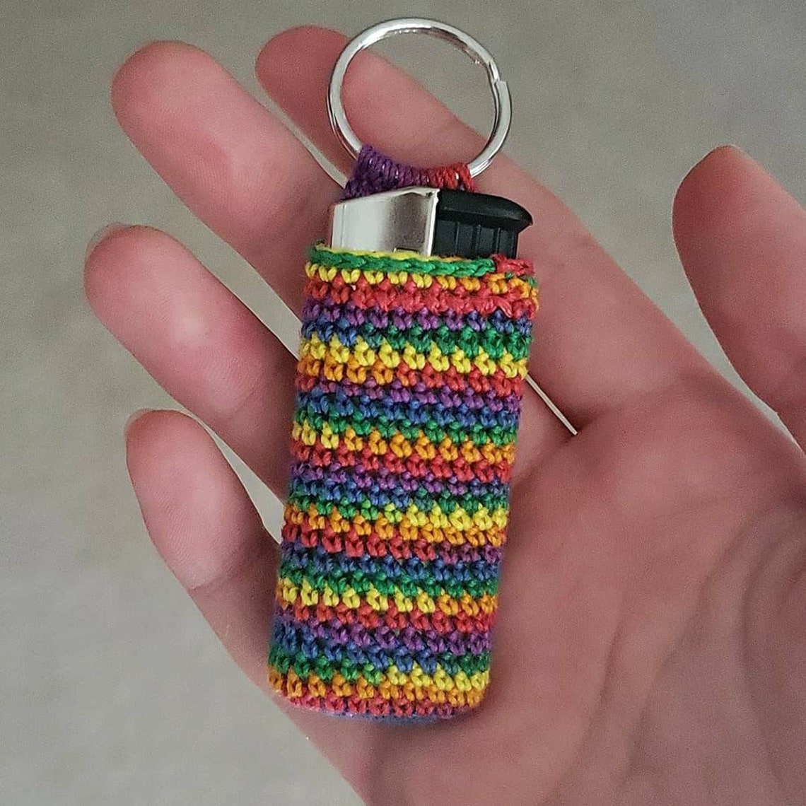 Lighter holder keychain Etsy