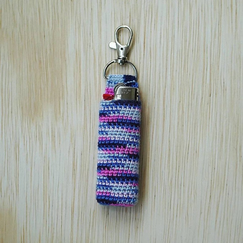Lighter Holder Keychain Etsy