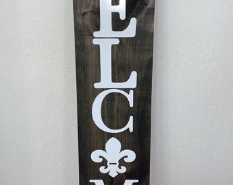 Signo de bienvenida personalizado