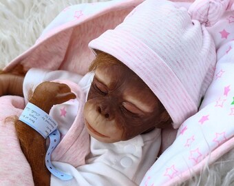 realistic baby monkey dolls