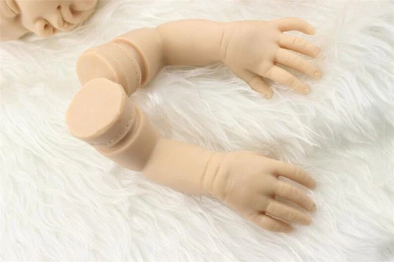 20 inch real solid silicone reborn baby doll kits parts Etsy