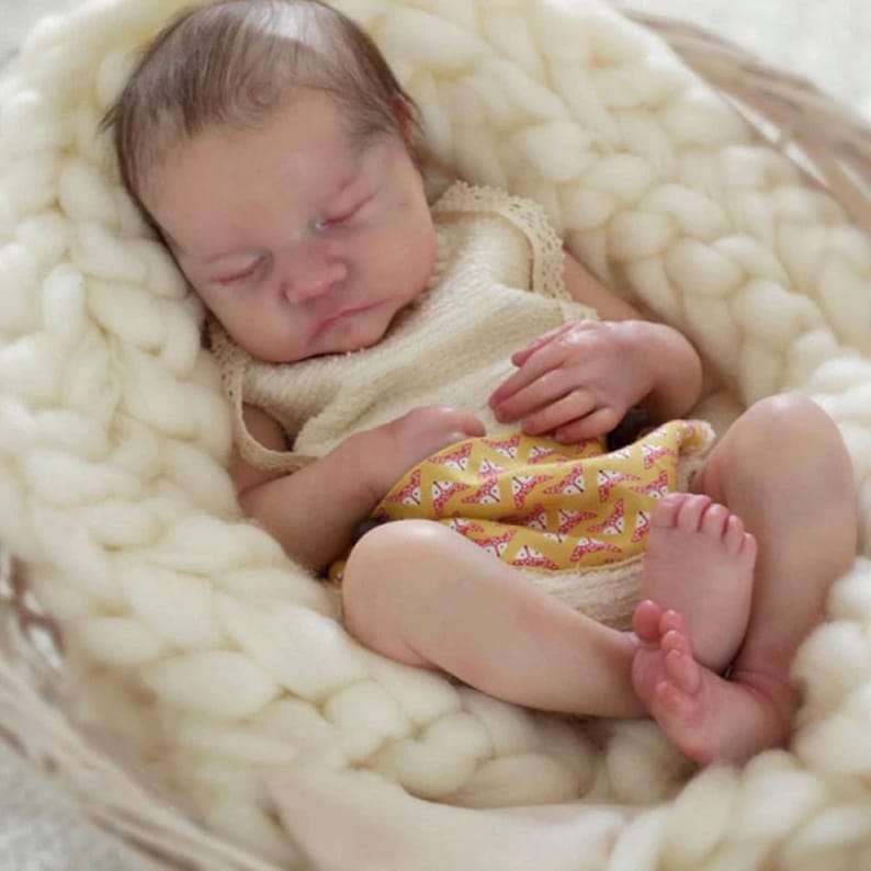 Reborn Doll 17 Inches Lifelike Newborn Reborn Baby Levi Etsy