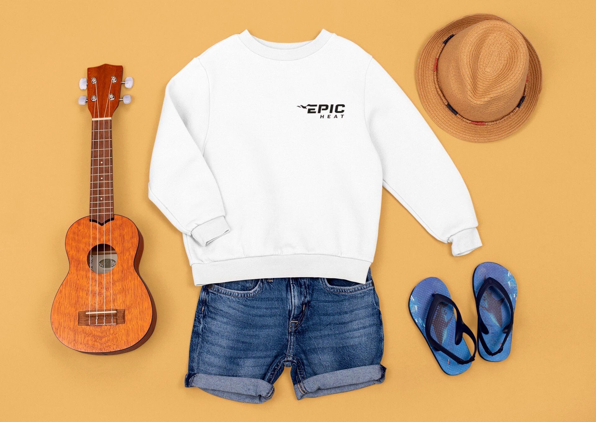 Caroline Girvan EPIC Heat Sweatshirt Feel the Heat Etsy