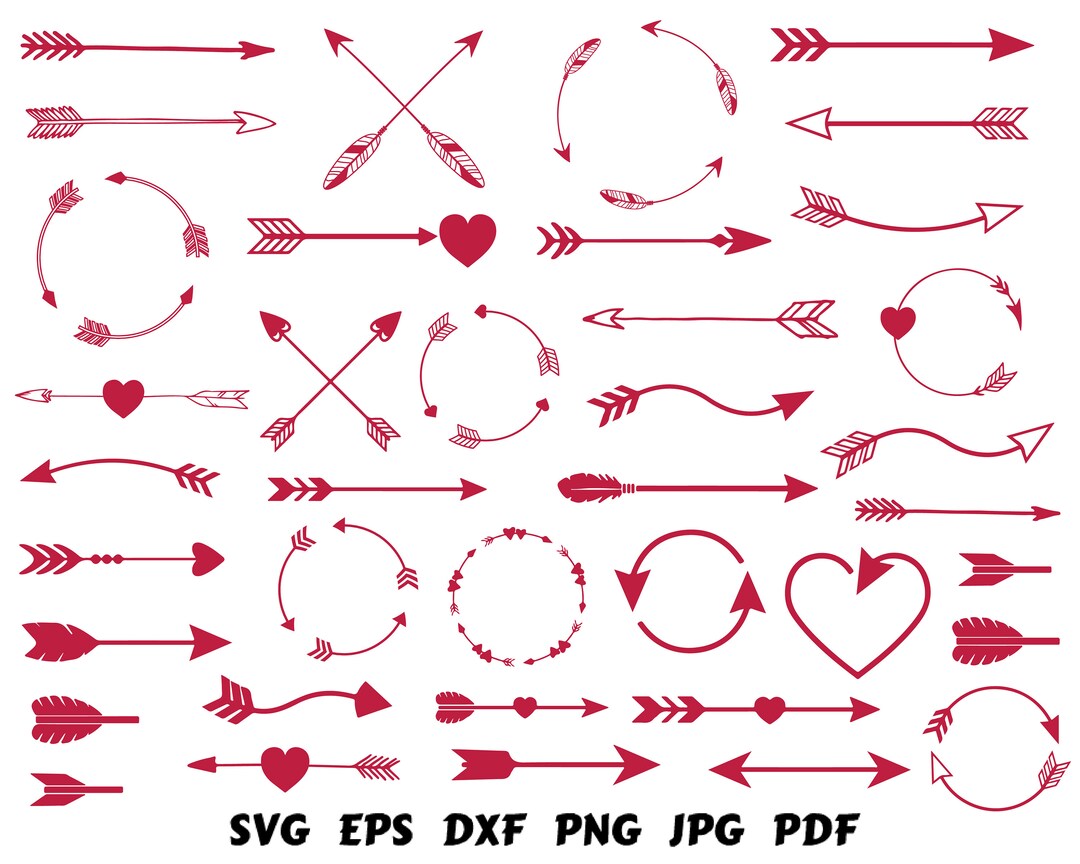 35 Arrow Svg | Arrow Bundle Svg | Arrow Cut File | Arrow Clip Art ...
