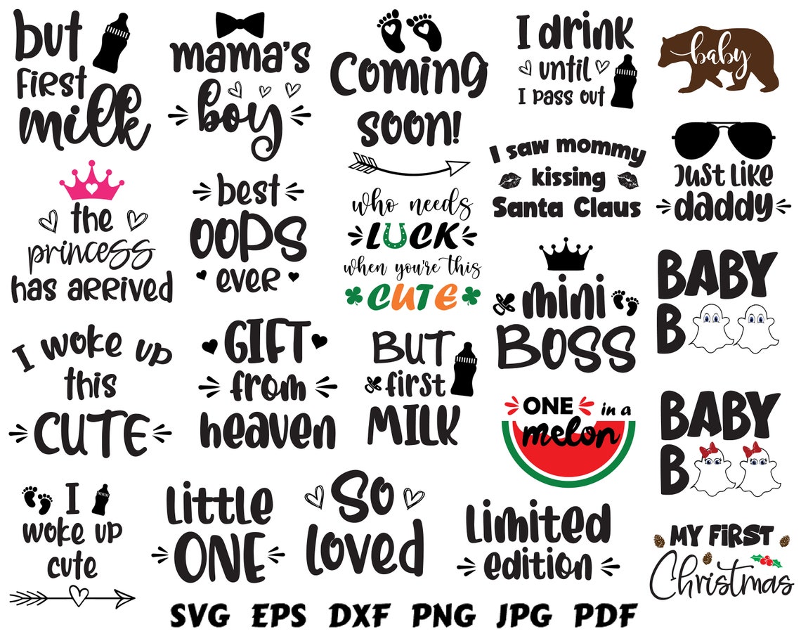Free Free 71 Baby Onesie Svg Bundle SVG PNG EPS DXF File