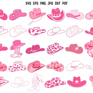 Cowgirl SVG | Cowgirl Hat SVG | Western SVG | Rodeo Svg | Cowgirl Clipart | Hat Svg | Let's go girls Svg | Cowgirl Party | Cowgirl Design