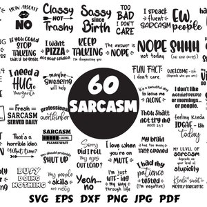 Funny Svg Bundle Sarcastic Svg Funny Svg Funny Bundle Svg Funny Quotes Svg Sassy Svg Mean Svg Sarcastic Quotes Svg Sarcasm Svg Sarcasm Dxf
