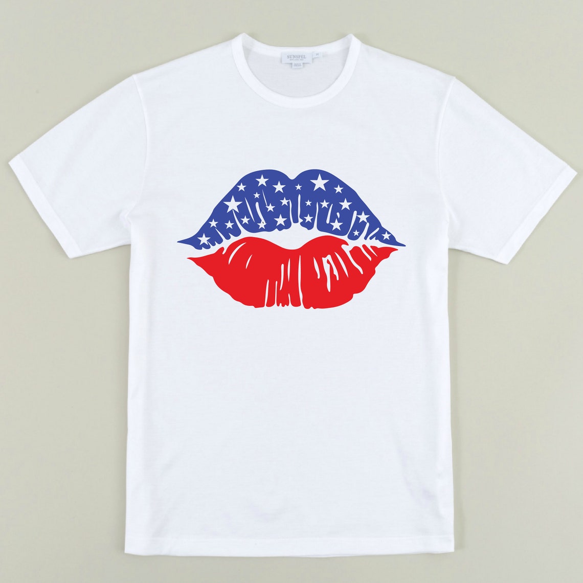 American Svg American Lips Svg American Kiss Svg USA Svg | Etsy