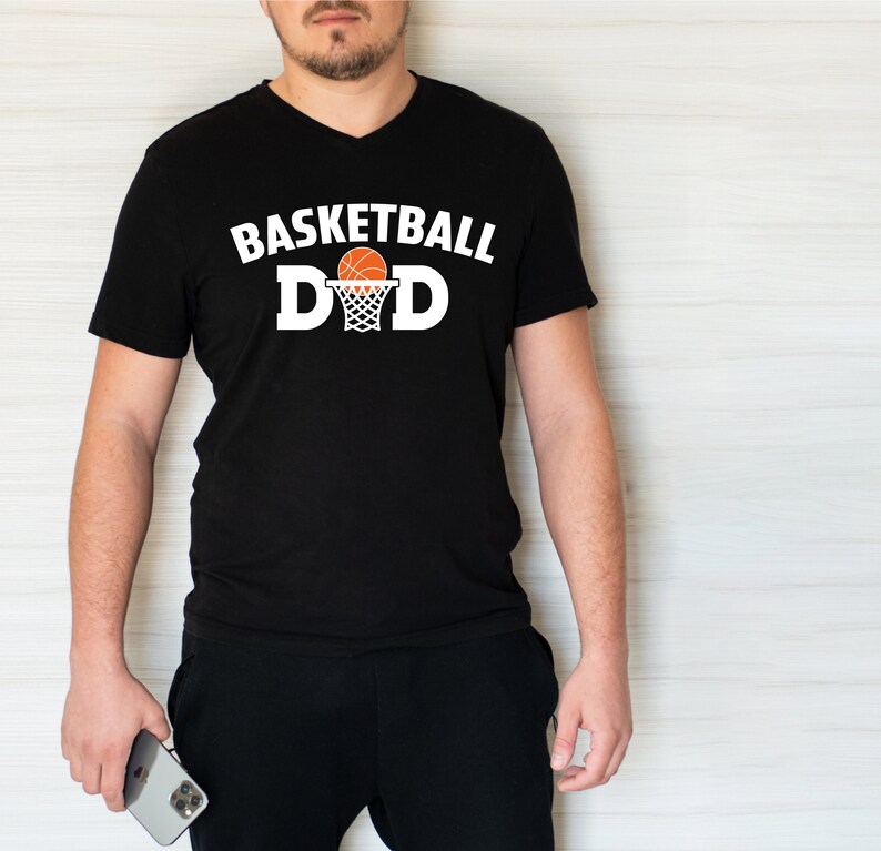 Basketball Dad SVG Basketball SVG Basketball Cut File Basketball Ball SVG Basketball Cricut Basketball Clipart Basketball Printable Shirt image 9