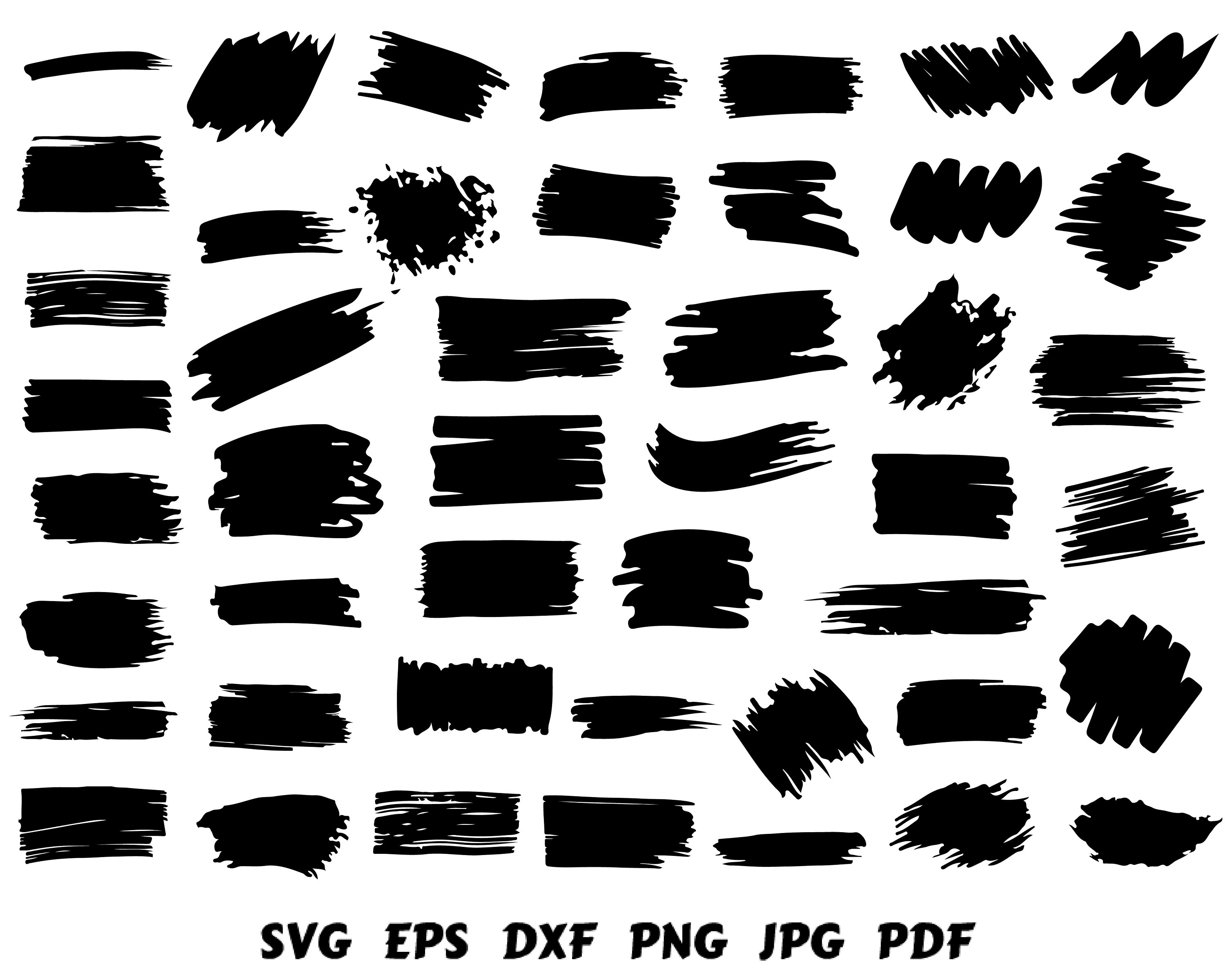 Brush Stroke Svg Paint Brush Svg Paint Stroke Svg Keychain Svg Key Ring  Pattern Brush Stroke Vector Brush Stroke Cricut Clipart Printable 