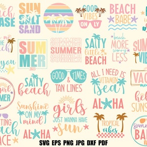 Summer SVG | Beach SVG | Retro Summer SVG | Summer Clipart | Summer Quotes Svg | Summer T shirt |  Commercial Use | Boho Hippie Svg | Cricut