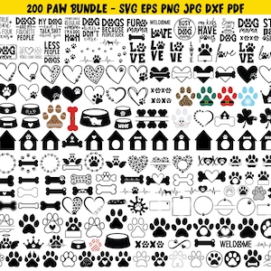 Paw Print SVG | Paw SVG | Dog Paw SVG | Paw Heart Svg | Dog Lover Svg | Animal Paw Svg | Cat Paw Svg | Dog Svg | Dog Mom | Paw Silhouette