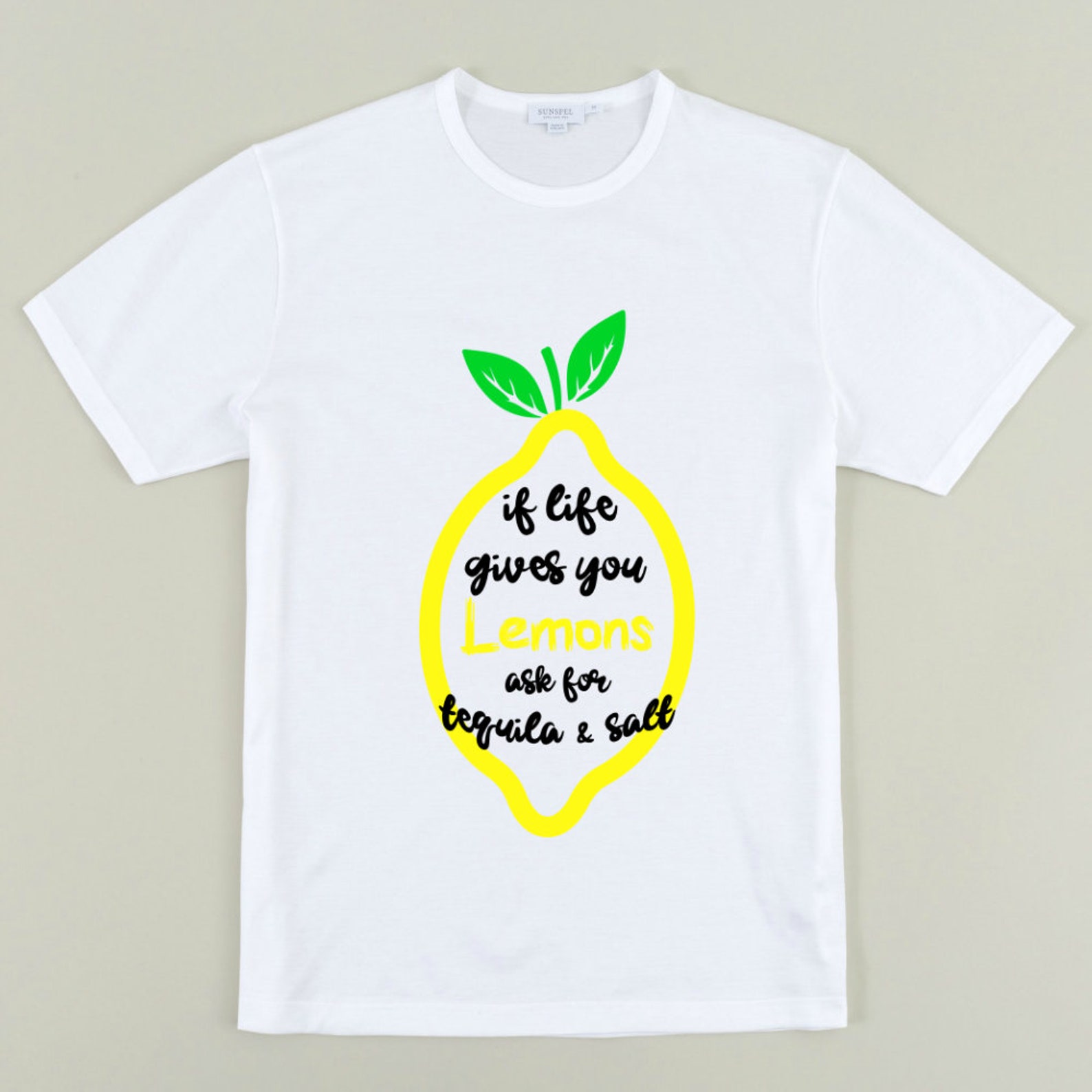 If life gives you lemons ask for tequila and salt Svg Lemon | Etsy