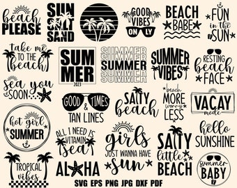 Retro Summer Beach SVG PNG Clipart for Commercial Use Summer Svg Groovy ...