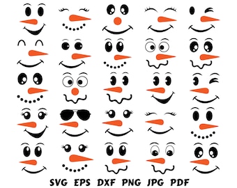 Christmas Svg Bundle Christmas Svg Christmas Svg Files For Cricut Santa Svg Winter Svg Snowflake Svg Snowman Svg Christmas Clipart Printable
