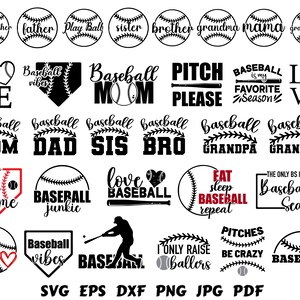 Baseball Silhouette | Baseball SVG | Cut File Cricut | Baseball Ball Svg | Sport SVG | Baseball Player Svg | Baseball Design Commercial Use image 3