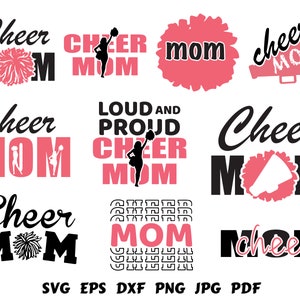 Cheer Silhouette | Cheer SVG | Cheerleader Svg | Cheerleading Svg | Cheer Cut File | Cheer Cricut | Cheer Pom Svg | Cheer Megaphone Design