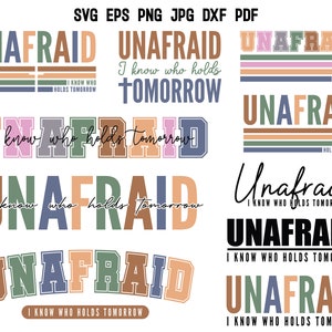 Jesus SVG | Unafraid SVG | Christian SVG | Jesus T shirt | Retro Jesus Quote Svg | Bible Svg | Faith Svg | Scripture Svg | Religious Svg Png