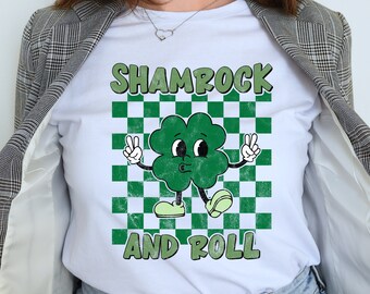 St Patrick's Day SVG | Retro St Patrick's Day T shirt | Trendy St Patrick SVG | St Patrick Clipart | Sublimation | Cricut | Cut File | PNG