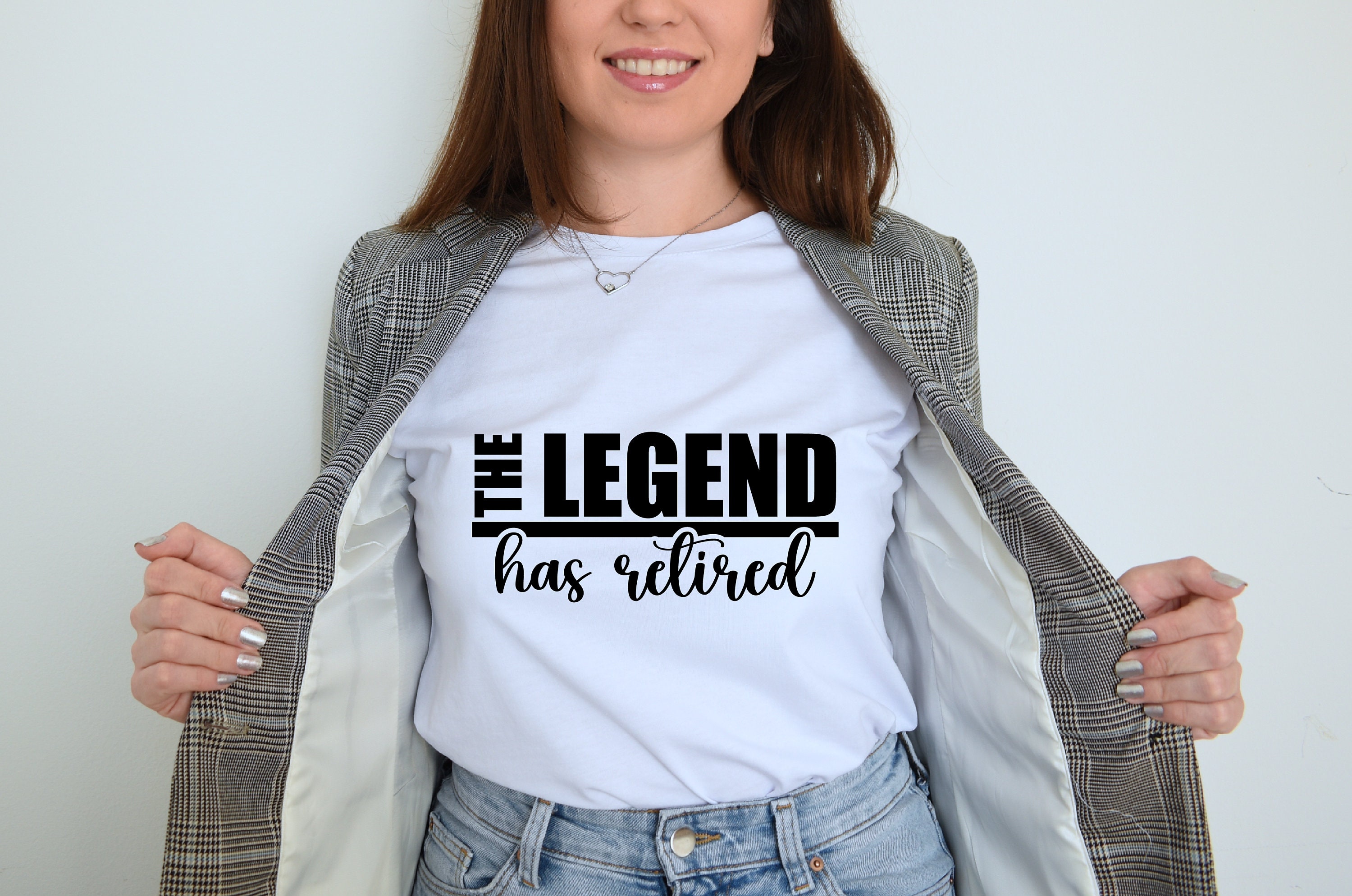 The legend has retired Svg Retired Svg Cut File Retirement Cut File Retired Shirt Svg Gift Printable Retired Cricut Clipart Commercial Use