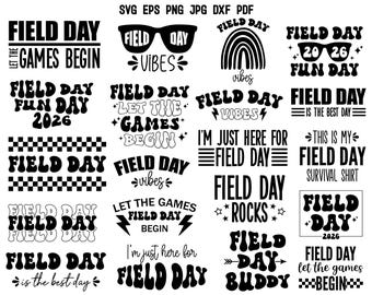 Field day SVG | Teacher SVG | School SVG | Funny Teacher Svg | Game Day Svg | Field day Cut File | Cricut | Clipart | School Shirt Printable
