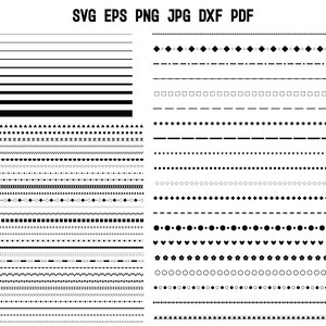 Basic Line SVG | Basic Straight Line SVG | Line SVG | Floral Line Svg | Decoration Svg | Line Silhouette | Dotted Line Svg | Dashed Line Svg