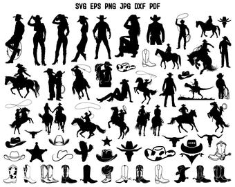 Western SVG | Cowboy SVG | Cowboy Cut Datei | Cowgirl SVG | Südlichen Rahmen | Western-Frauen-Svg | Cowboy-Hut-Svg | Cowboy-Stiefel geschnitten Datei | Motiv Png