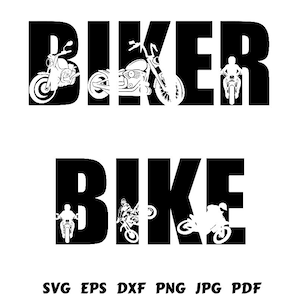 Bike Svg | Biker Svg | Dirt Bike Svg | Dirt Bike Silhouette | Motocross Svg | Clip Art Dirt Bike | Plik do cięcia Dirt Bike | Wektor Dirt Bike