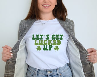 St Patrick's Day Svg St Patrick's Day Cut File Lucky Svg Retro Svg Irish Svg Shamrock Svg St Patrick Shirt Cricut Cut File Clipart Funny PNG