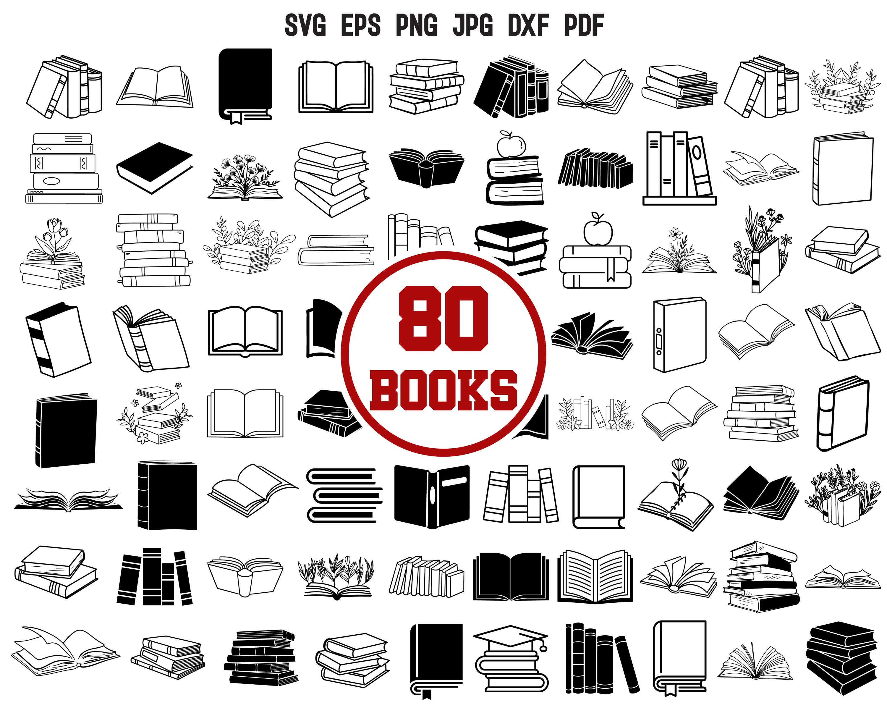 Books SVG | Reading SVG | Book Lover SVG | Book Cut File | Books Cricut ...