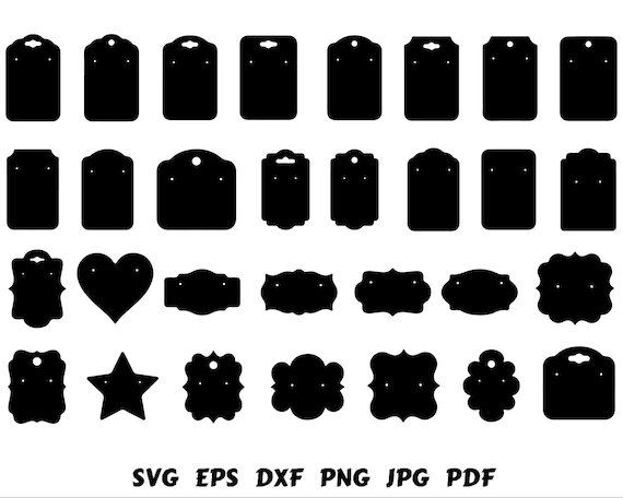 Earrings display cards svg, Earrings display cut files