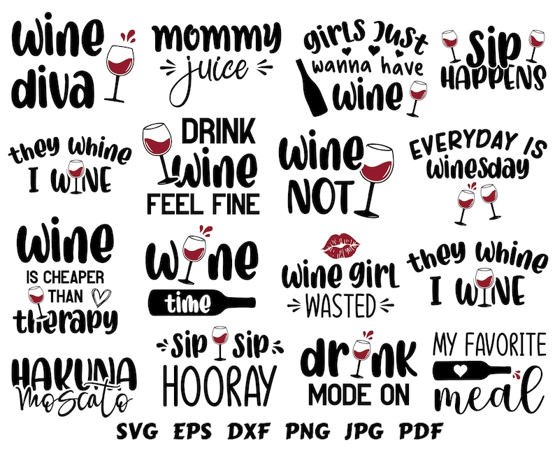 Wein Svg Lustige Sprüche Sprüche Svg Alkohol Svg Wine Diva Svg Etsy.de