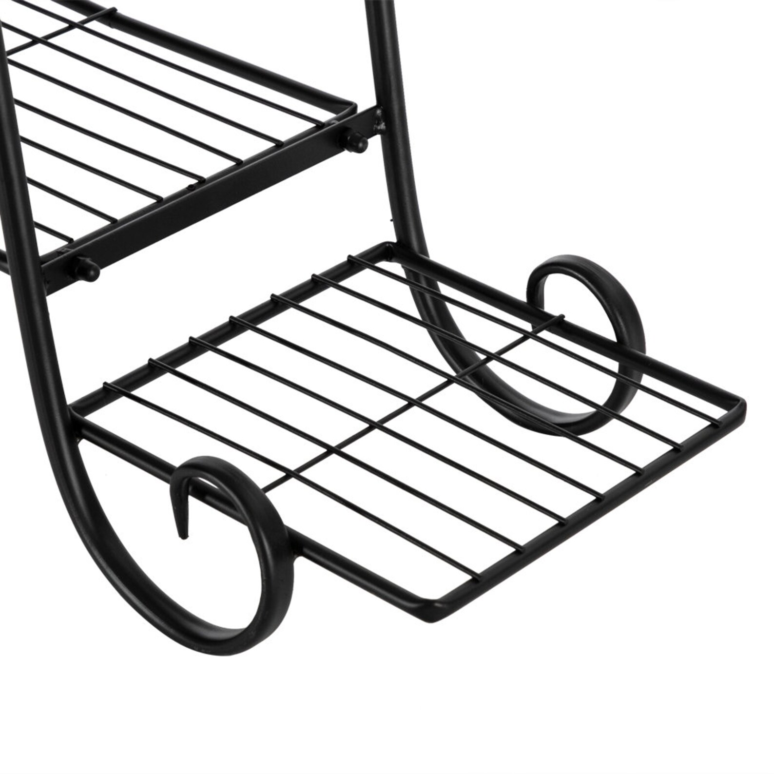 Best Seller Iron Flower Pot Stand Shelves Garden Plant Etsy