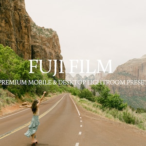 Lightroom Preset film, Mobile & Desktop Preset , Fuji film preset, Vintage Retro Filter film Grain presets  VSCO filter for Instagram
