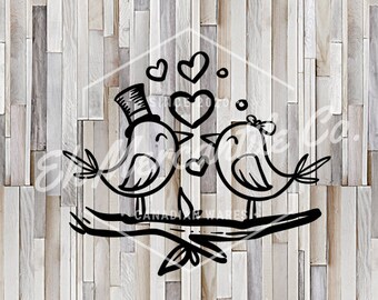 Download Love Birds Svg Etsy