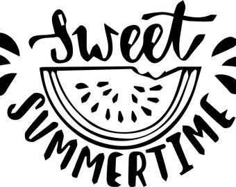 Sweet Summertime Svg Etsy
