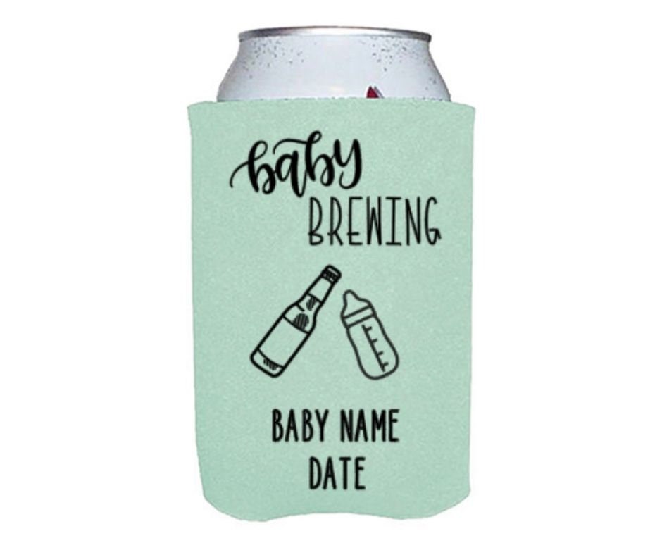 Baby Brewing Bottles Can Koozies / Baby Shower Favors Etsy